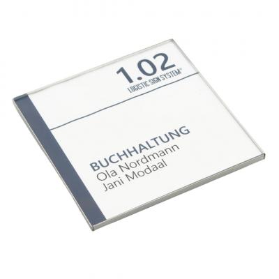 Türschild Campus 120 Edelstahl Schilde